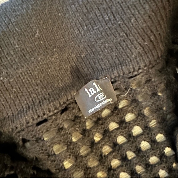 Dressed in LALA Be Bold Crochet Maxi Dress Oversized S/M - Picture 3 of 3